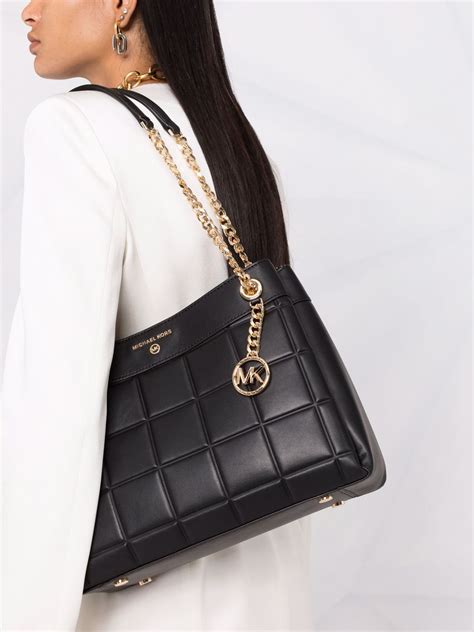 michael kors quilted bag small|Michael Kors susan quilted bag.